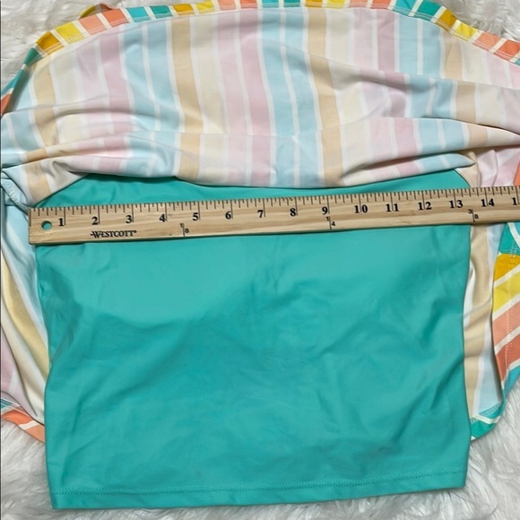 Matilda Jane Multicolor Swimsuit Top Sz Small - Picture 2 of 7